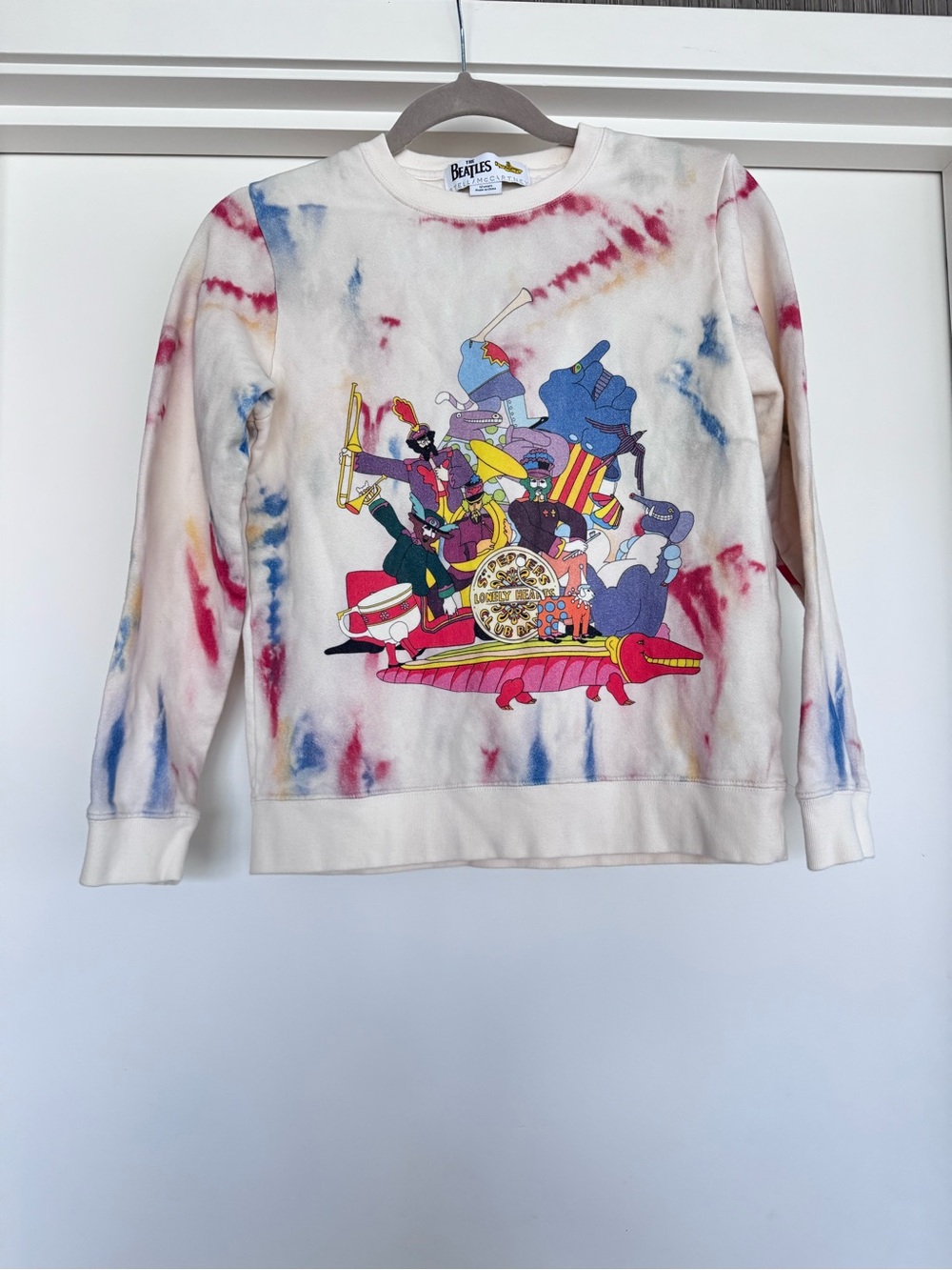 Stella McCartney the Beatles long sleeves Kids Sweatshirt Sz 12 years